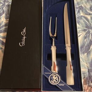 Vintage Towle Silver Carving Set Strawbridge & Clothier - New